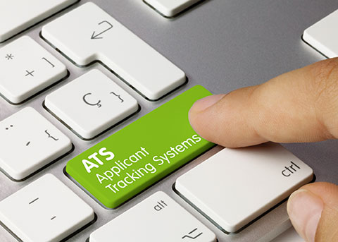 ATS - Applicant Tracking Systems button on keyboard